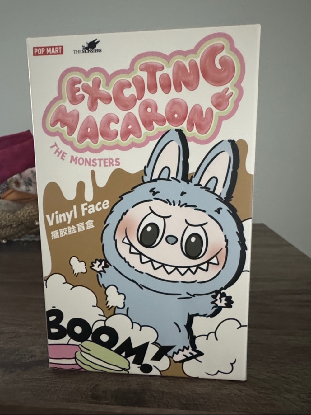 NIB POP MART Exciting Macaron Labubu- Green Grape